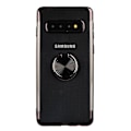 Miniatyrbild 7 av 11: Samsung Galaxy S10E - Skyddande Silikonskal med Ringhållare Röd