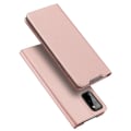 Miniatyrbilde 2 av 11: Samsung Galaxy S20 Plus - Smart Plånboksfodral Guld