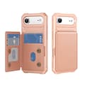 iPhone 17 Air Exklusivt Kortfack-skal Roséguld