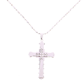 Miniatyrbillede 2 af 11: Exklusivt Stilrent Kors Halsband Guld