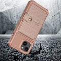Miniatyrbild 8 av 11: Elegant plånboksfodral i lyxigt PU-läder för iPhone 15 Svart