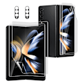 Miniatyrbillede 2 af 11: 3-PACK Z Fold 4 4in1 Hydrogel Skärmskydd & 2.5D Kameralinsskydd Transparent