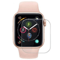 Miniatyrbilde 1 av 11: Premium HD 2.5D Skärmskydd för iWatch 4/5 40mm och 44mm - Kristallklart Skydd Transparent