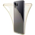 Pikkukuva 1 / 11: Samsung Galaxy Note10+ - Stötdämpande Dubbelsidigt Silikonskal Guld