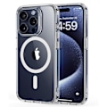 Miniatyrbilde 2 av 11: iPhone 16 Pro Max - Skydd och Stil med Säker Laddning Genomskinlig