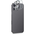 Miniatyrbilde 6 av 7: Høykvalitets HD-Clear Ultratynn Kameralinsbeskytter iPhone 12 Transparent