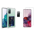 Pikkukuva 2 / 11: Samsung Galaxy S20 FE 1 Set Skal + Skärmskydd + Kameralinsskydd Transparent