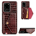 Miniatyrbillede 5 af 11: Samsung Galaxy S20 Ultra - Skal med Kortfack Grön
