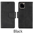 Pikkukuva 11 / 11: iPhone 11 Pro Max - Kraftfullt Plånboksfodral 2 i 1 (Hanman) Svart
