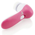 Miniatyrbilde 7 av 11: 5in1 Ansiktsrengörings Maskin Massage Multifunktionell Rosa