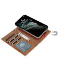 Pikkukuva 10 / 11: iPhone 12 Mini - Dubbelfunktion Plånboksfodral Svart