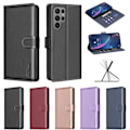 Pikkukuva 6 / 11: Samsung Galaxy S23 Ultra Flip-Fodral - 360° Skydd & Ställfunktion Roséguld