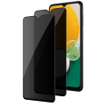Pikkukuva 11 / 11: Samsung Galaxy A13 5G Anti-Spy Skärmskydd HD 0,3mm Svart