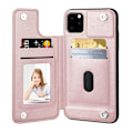 Miniatyrbilde 8 av 11: iPhone 11 Pro Max - Exklusivt Skal med Kortfack (HANMAN) Roséguld