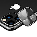 Miniatyrbillede 11 af 11: iPhone 11 Pro Max Kameralinsskydd i Härdat glas + Metalram Svart