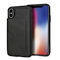 Miniatyrbilde 7 av 8: iPhone XR - Stilrent Skal med Kortfack (HANMAN) Mörkblå