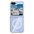 Pikkukuva 5 / 11: Samsung Galaxy Z Flip 6 - Genomskinligt Skyddande Mag-Safe skal
