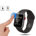Miniatyrbillede 11 af 11: Premium HD 2.5D Skärmskydd för iWatch 4/5 40mm och 44mm - Kristallklart Skydd Transparent
