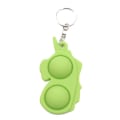 Miniatyrbilde 3 av 10: Enhörnings Fidget Toy / Fidget Leksak / Simple Dimple Röd