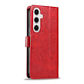 Pikkukuva 1 / 11: S24 Plus - Läderplånboksfodral i 6 färger Red