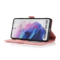 Miniatyrbilde 11 av 11: Samsung Galaxy S21 - Prisklassad FLOVEME Plånboksfodral Roséguld