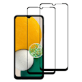 Pikkukuva 11 / 11: 2-Pack Samsung Galaxy A05s 4G Keramiskt Skärmskydd HD 0,3mm Transparent, Svart Ram
