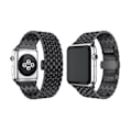 Miniatyrbild 2 av 8: Stilren Länk i Rostfritt Stål till Apple Watch 38mm (3/2/1) Guld