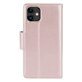 Pikkukuva 11 / 11: 2-1 Hanman Plånboksfodral - iPhone 12 Mini Roséguld