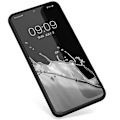 Pikkukuva 10 / 11: Samsung Galaxy S25 - Stötsäkert Matt Skal i Silikon Svart