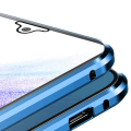 Miniatyrbild 4 av 11: Samsung Galaxy A15 4G/5G - Magnetiskt Dubbelsidigt Skal Blå