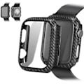 Pikkukuva 8 / 10: Stilrent Skyddsskal Karbonfiber - iWatch 1/2/3 Svart 42mm