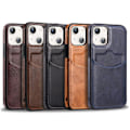 Pikkukuva 6 / 11: iPhone 15 Slim Plånboksfodral - Stilrent & Praktiskt Mörkbrun