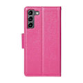 Pikkukuva 1 / 11: Samsung Galaxy S24 plus - Elegant HANMAN Plånboksfodral Pink