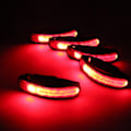 Pikkukuva 11 / 11: Effektfull LED Reflexarmband Blå