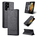 Miniatyrbild 7 av 11: Samsung Galaxy S25 Ultra  Plånboksfodral med funktion & stil Brun