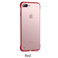 Miniatyrbillede 1 af 11: iPhone 7 Plus - Skyddande Stilrent Skal Röd