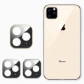 Pikkukuva 5 / 11: iPhone 11 Pro Kameralinsskydd i Härdat glas + Titanlegeringsram Svart