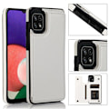 Miniatyrbilde 5 av 11: Samsung Galaxy A22 5G - Skal med Korthållare Rosaröd