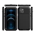 iPhone 15 plus - Skyddande HEAVY DUTY Aluminium Skal Svart