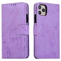 Pikkukuva 11 / 11: iPhone 11 Pro Max - Praktiskt LEMAN Plånboksfodral Svart