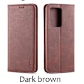 Miniatyrbild 11 av 11: Samsung Galaxy S20 Ultra - AZNS Plånboksfodral Brown Brun