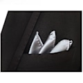 Miniatyrbilde 10 av 11: Pocket Square Kavaj Bröstnäsduk Svart