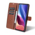 Pikkukuva 5 / 11: Xiaomi Mi 11i 5G - Yazunshi Plånboksfodral Brun