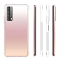 Miniatyrbild 8 av 11: Huawei P Smart 2021 - Skyddande Silikonskal (Floveme) Transparent/Genomskinlig