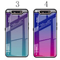 Pikkukuva 8 / 11: Samsung Galaxy A80 - Exklusivt Stilsäkert Skal (NKOBEE) DarkBlue 3