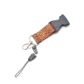 Miniatyrbillede 10 af 10: Slittåligt Leopard Nyckelband Leopardmönstrat