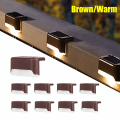 Miniatyrbilde 1 av 11: Effektfull Solcelle Utomhusbelysning Trådløs (4 stk) Brown