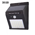 Miniatyrbild 11 av 11: Solcells PIR Automatisk Utomhusbelysning 30 LED