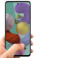 Miniatyrbillede 3 af 11: Anti Spy härdat glas skärmskydd för Samsung Galaxy A55 5G Transparent