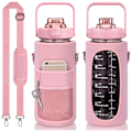 Miniatyrbillede 5 af 11: Maximal Kapacitet: Håll Vattnet Kallt med Vår Isolerade Vattenflaska! Rosa